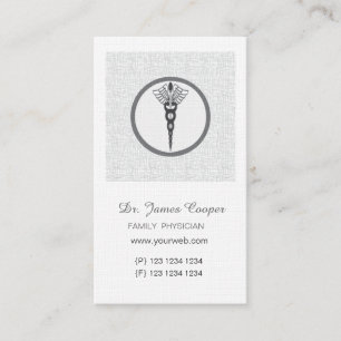 Rendez-vous chez le médecin Gray Speckled Linen