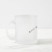 Rendez-vous chez moi à Midnight Frosted Mug (Gauche)