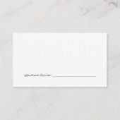 Rendez-vous coiffeur (Dos)