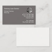 Rendez-vous Conception Carte de visite du logo du procureur mo (Devant / Derrière)