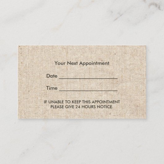 Rendez-vous dans le salon de coiffure à ciseaux an (Dos)