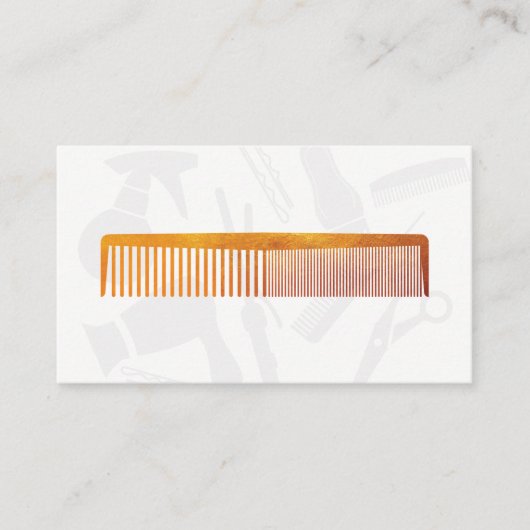Rendez-vous de coiffeur comb Gold Luxe (Devant)
