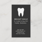 Rendez-vous de dentiste noir dentaire professionne (Devant)