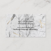 Rendez-vous de marbre à la mode de fille de beauté (Dos)