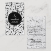 Rendez-vous de marbre de motif de ciseaux de salon (Devant / Derrière)