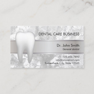 Rendez-vous de marbre élégant de dentiste de soi