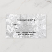 Rendez-vous de marbre élégant de dentiste de soins (Dos)