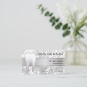 Rendez-vous de marbre élégant de dentiste de soins (Debout devant)