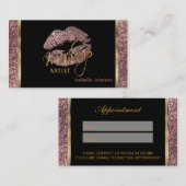 Rendez-vous de parties scintillantes de rose de (Devant / Derrière)