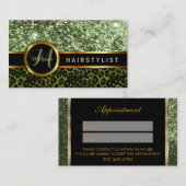 Rendez-vous de parties scintillantes de vert de (Devant / Derrière)