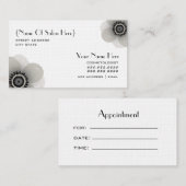 Rendez-vous de salon de Cosmetologist - anémone (Devant / Derrière)