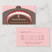 Rendez-vous dentaire African American Cartoon Kids (Devant / Derrière)