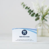 Rendez-vous dentaire moderne bleu Dentiste (Debout devant)