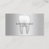 Rendez-vous dentaire moderne en argent métallique (Devant)