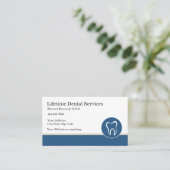 Rendez-vous des dentistes classiques Cartes de vis (Debout devant)