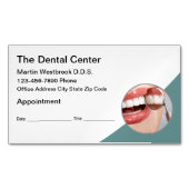 Rendez-vous des dentistes Rappel Magnets Cartes de (devant)
