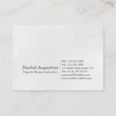 Rendez-vous d'instructeur de yoga et de maître de  (Dos)