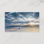 Rendez-vous Éclatement du carte de visite de Sunbeam de lever (Dos)