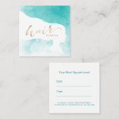 Rendez-vous élégant de salon d'aquarelle de (Devant / Derrière)