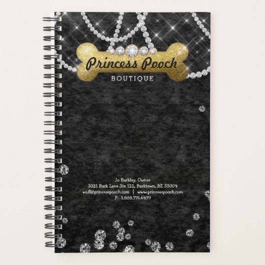 Rendez-vous en or en velours broyé pour animal de (Devant)