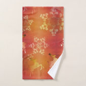 Rendez-vous en or Rose et serviette Topaz (Serviette à main)