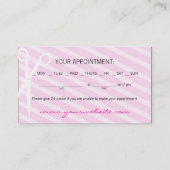 Rendez-vous entre cheveux roses et beauté (Dos)