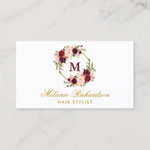 Rendez-vous floral M de coiffeur d'or de Bourgogne