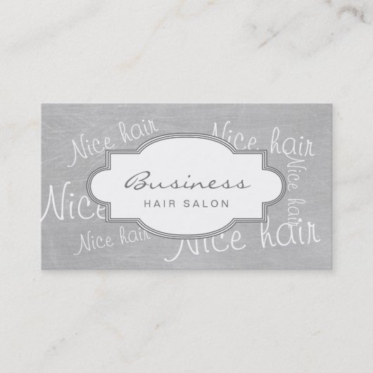 Rendez-vous gentil de salon de coiffure de collage (Devant)