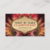 Rendez-vous Goddess Temple Imaginaire fractal 02 Carte de visi (Devant)