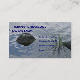 Rendez-vous Herbe de pierre et d'eau dans le carte de visite
