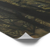 Rendez-vous in het bos, Henri Rousseau Poster (Hoek)