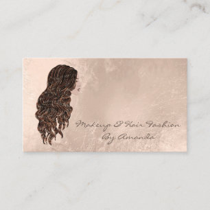Rendez-vous Maquillage Coiffeur Stylis Mermaid Carte de rendez