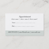 Rendez-vous Médicale au cabinet du médecin (Dos)