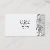 Rendez-vous Médicale blanc Mauve Floral (Dos)