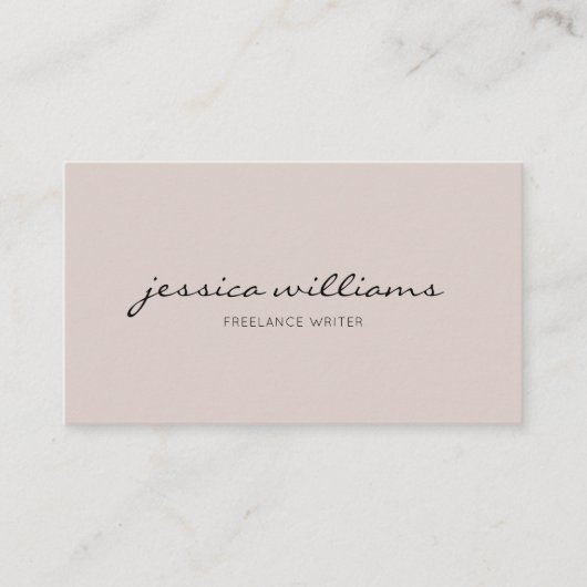 Rendez-vous minimaliste de calligraphie moderne (Devant)