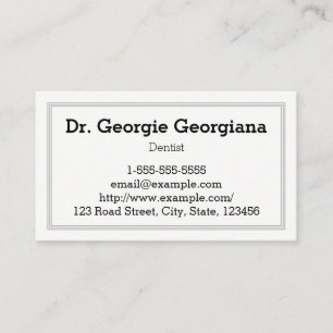 Rendez-vous Minimaliste, simple, Carte de visite professionnel