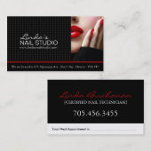 Rendez-vous Modèle de carte de visite de ~ de technicien de (Devant / Derrière)