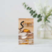 Rendez-vous Modèle de carte de visite de salon et de spa (Debout devant)