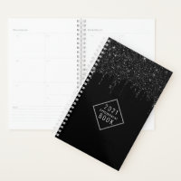 Rendez-vous moderne Black Parties scintillant Drip