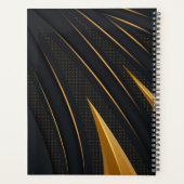 Rendez-vous Motif Gold Black Dot Personnalisé (Dos)