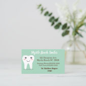 Rendez-vous Nomination d'un dentiste et Carte de visite (Debout devant)