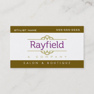 Rendez-vous NOUVEAU carte de visite de styliste