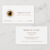 Rendez-vous Optométriste Professionnel Oeil Brown (Devant / Derrière)