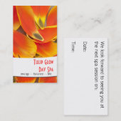 Rendez-vous orange vibrant de photographie de (Devant / Derrière)