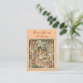 Rendez-vous Pamper Yourself Carte de visite de luxe (Debout devant)