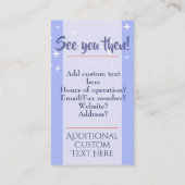 Rendez-vous Personnalisable Médicale de carte de rappel de (Dos)