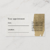 Rendez-vous photo Gold Stroke moderne (Dos)