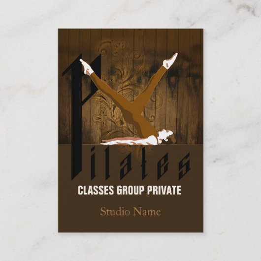 Rendez-vous Pilates II - Affaires, carte de programme (Devant)