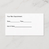 Rendez-vous pour animaux de compagnie Cartes de vi (Dos)