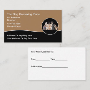 Rendez-vous pour animaux de compagnie Cartes de vi